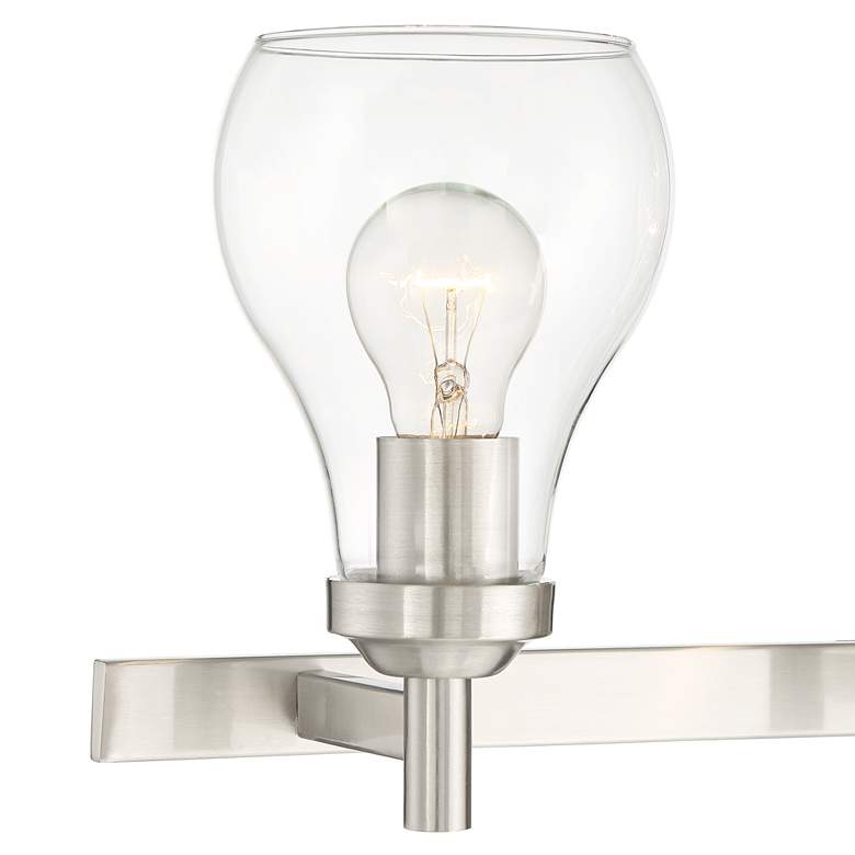 Possini Euro Danvers 22 1/2" Wide Black 3-Light Bath Light